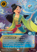 Mulan - Considerate Diplomat Disney Lorcana card