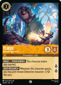 Flash - Records Specialist Disney Lorcana card