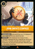 John Smith's Compass Disney Lorcana card