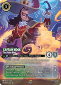 Captain Hook - The Pirate King Disney Lorcana card