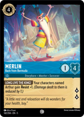 Merlin - Back from Bermuda Disney Lorcana card