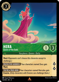 Hera - Queen of the Gods Disney Lorcana card