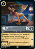 Pluto - Guard Dog Disney Lorcana card