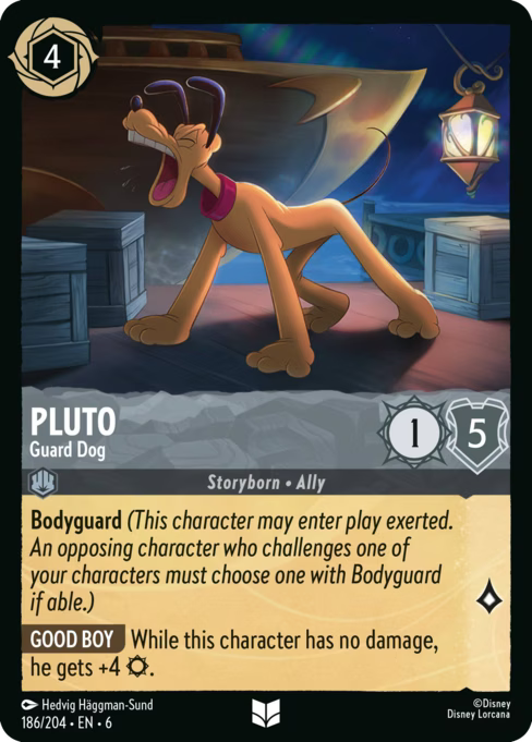 Pluto - Guard Dog Disney Lorcana card