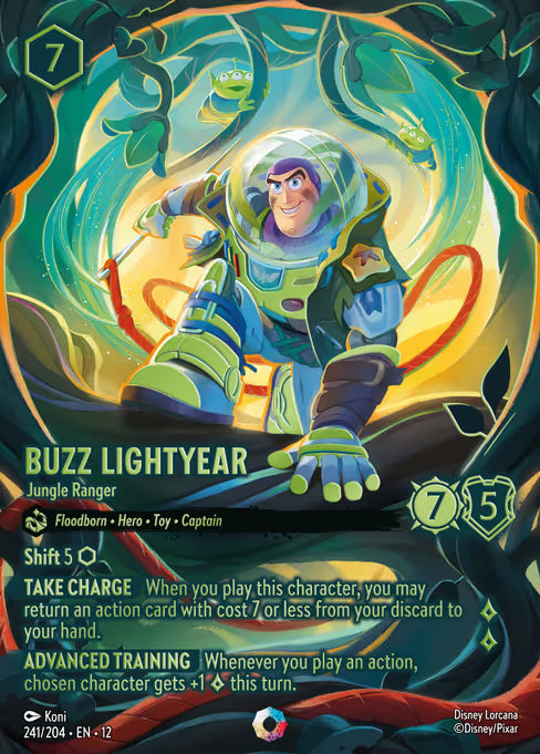 Buzz Lightyear - Jungle Ranger Disney Lorcana card