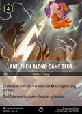 And Then Along Came Zeus Disney Lorcana card