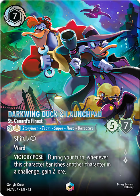 Darkwing Duck & Launchpad - St. Canard's Finest