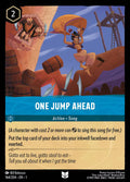 One Jump Ahead Disney Lorcana card