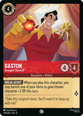 Gaston - Arrogant Showoff Disney Lorcana card