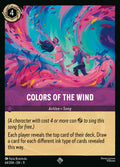 Colors of the Wind Disney Lorcana card