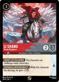 Li Shang - Newly Promoted Disney Lorcana card