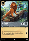 Mufasa - Respected King Disney Lorcana card