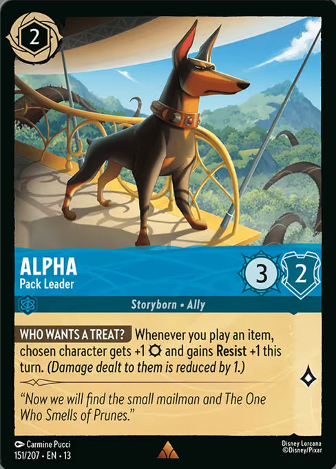Petrify Disney Lorcana card