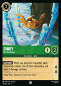 Dinky - Has the Brains Disney Lorcana card