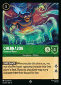 Chernabog - Unnatural Force Disney Lorcana card