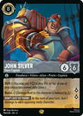 John Silver - Stern Captain Disney Lorcana card