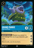 Grand Pabbie - Oldest and Wisest Disney Lorcana card