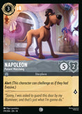 Napoleon - Patient Watchdog Disney Lorcana card