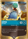 Zipper - Tiny Helper Disney Lorcana card