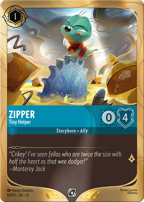 Zipper - Tiny Helper Disney Lorcana card