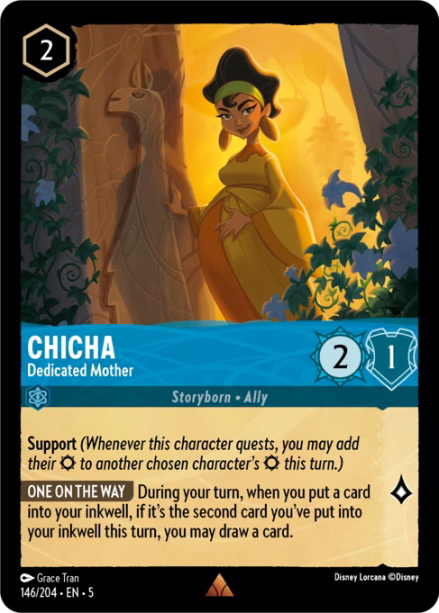 Chicha - Dedicated Mother Disney Lorcana card