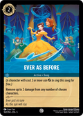 Ever as Before Disney Lorcana card
