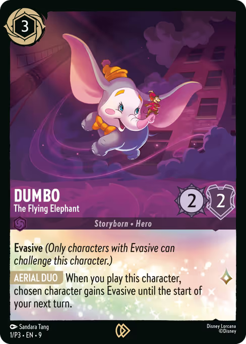 Dumbo - The Flying Elephant Disney Lorcana card