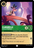 Clarabelle - Contented Wallflower Disney Lorcana card