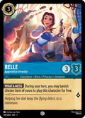 Belle - Apprentice Inventor Disney Lorcana card