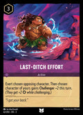 Last-Ditch Effort Disney Lorcana card
