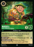 Russell - Senior Wilderness Explorer Disney Lorcana card