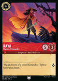 Raya - Warrior of Kumandra Disney Lorcana card