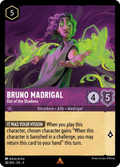 Bruno Madrigal - Out of the Shadows Disney Lorcana card