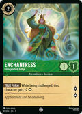 Enchantress - Unexpected Judge Disney Lorcana card