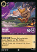 Sneezy - Startlingly Loud Disney Lorcana card