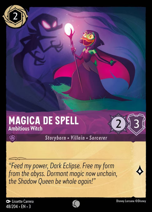 Magica De Spell - Ambitious Witch Disney Lorcana card
