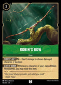 Robin's Bow Disney Lorcana card