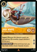 Judy Hopps - Resourceful Rabbit Disney Lorcana card