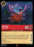 Stitch - Abomination Disney Lorcana card
