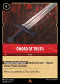 Sword of Truth Disney Lorcana card
