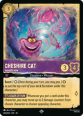 Cheshire Cat - Inexplicable Disney Lorcana card