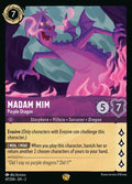 Madam Mim - Purple Dragon Disney Lorcana card