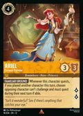 Ariel - Curious Traveler Disney Lorcana card