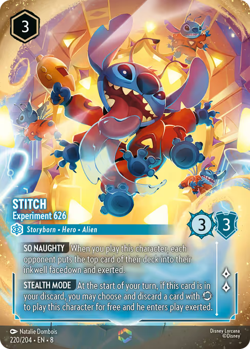 Stitch - Experiment 626 Disney Lorcana card