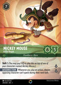 Mickey Mouse - Artful Rogue Disney Lorcana card