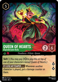 Queen of Hearts - Unpredictable Bully Disney Lorcana card