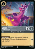 Genie - Satisfied Dragon Disney Lorcana card