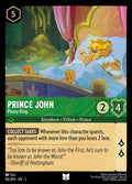 Prince John - Phony King Disney Lorcana card