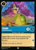 Fauna - Good-Natured Fairy Disney Lorcana card