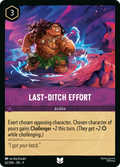 Last-Ditch Effort Disney Lorcana card